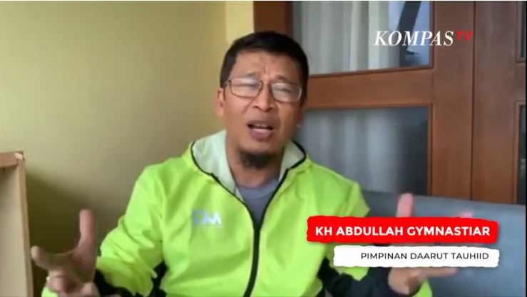 Aa Gym menghimbau pada masyarakat untuk sholat di rumah sesuai fatwa MUI