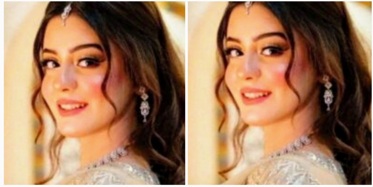 sultry Desi woman in close-up