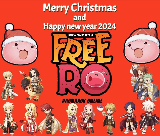 Event Design Wallpaper Christmas 2023 & New Year 2024 Freero