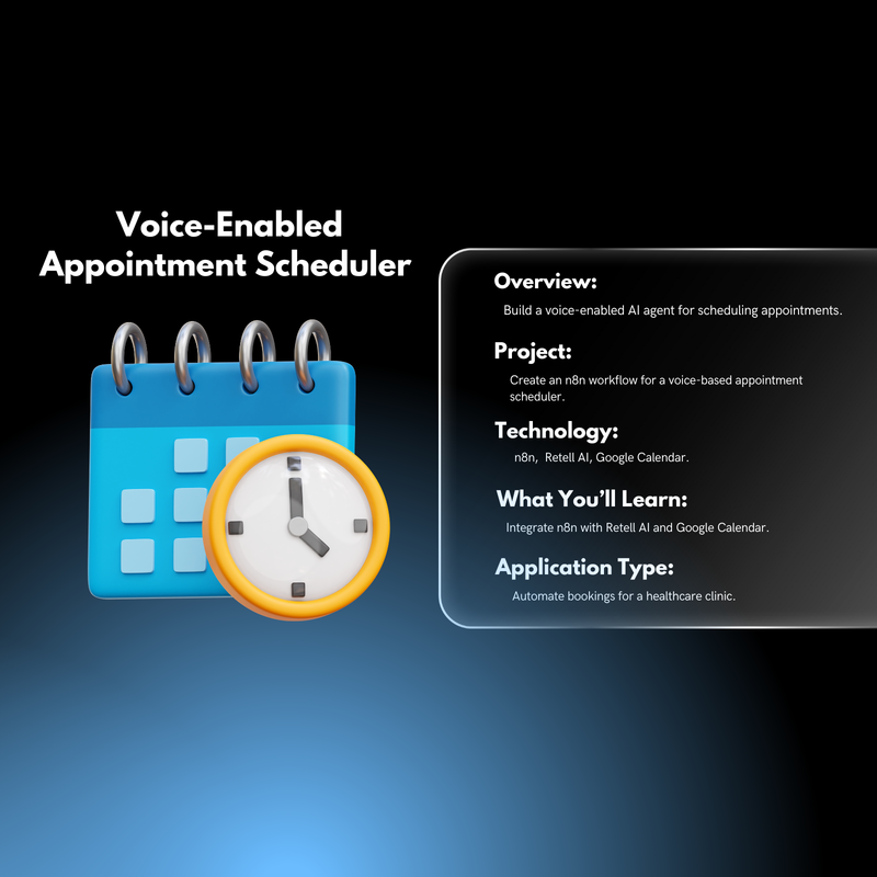 Voice-Enabled Appointment Scheduler