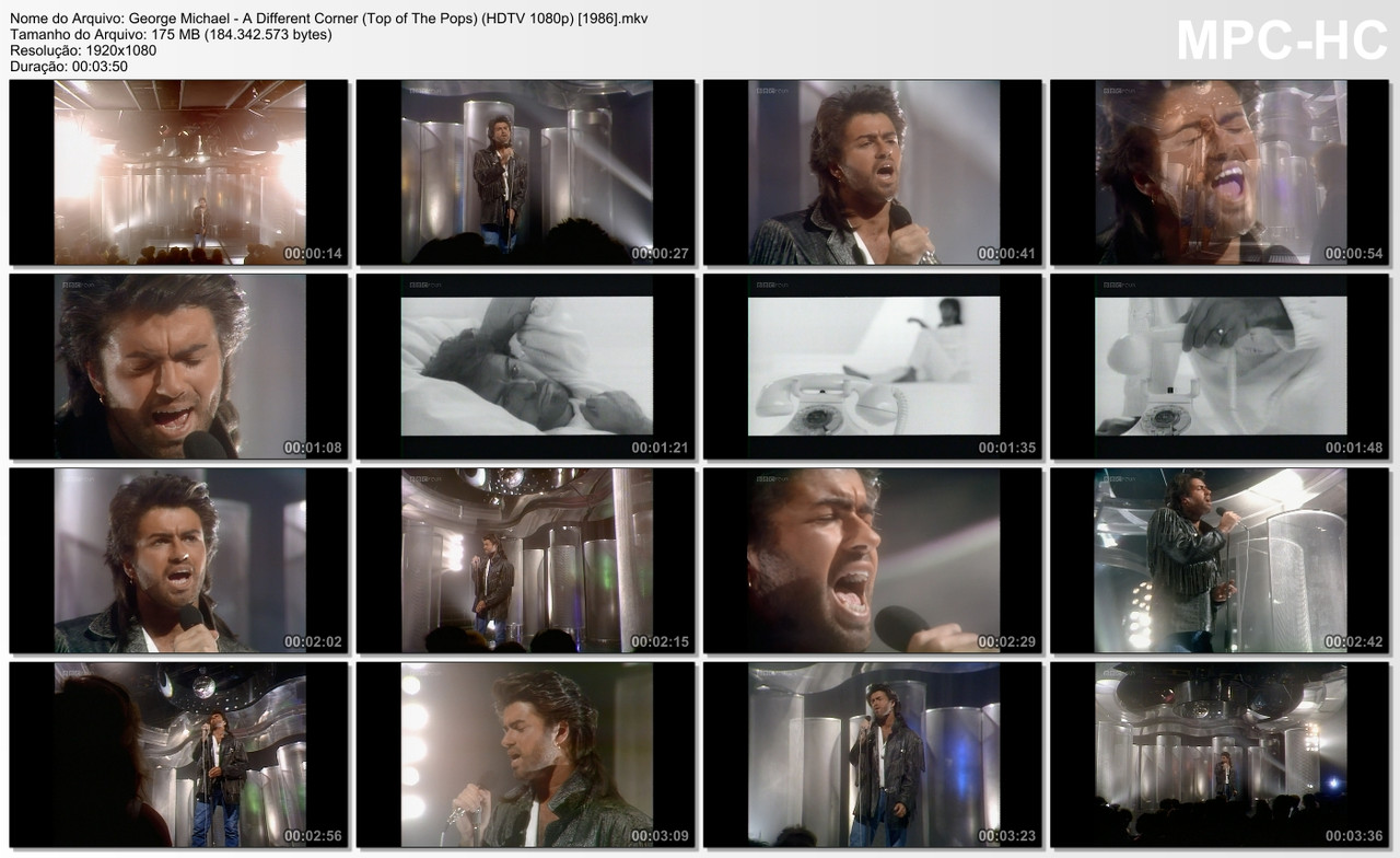 George Michael - A Different Corner (Top of The Pops) (HDTV 1080p) [17.04.1986]