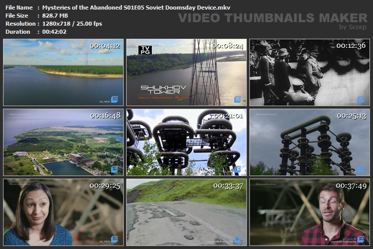 Mysteries of the Abandoned S01E05 Soviet Doomsday Device.mkv