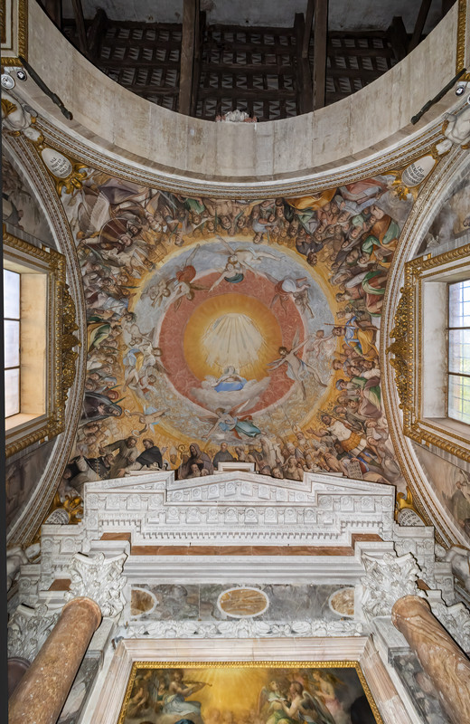 _27A3214-SANTA SABINA-CAPPELLA DX-SANT GIACINTO-CUPOLA