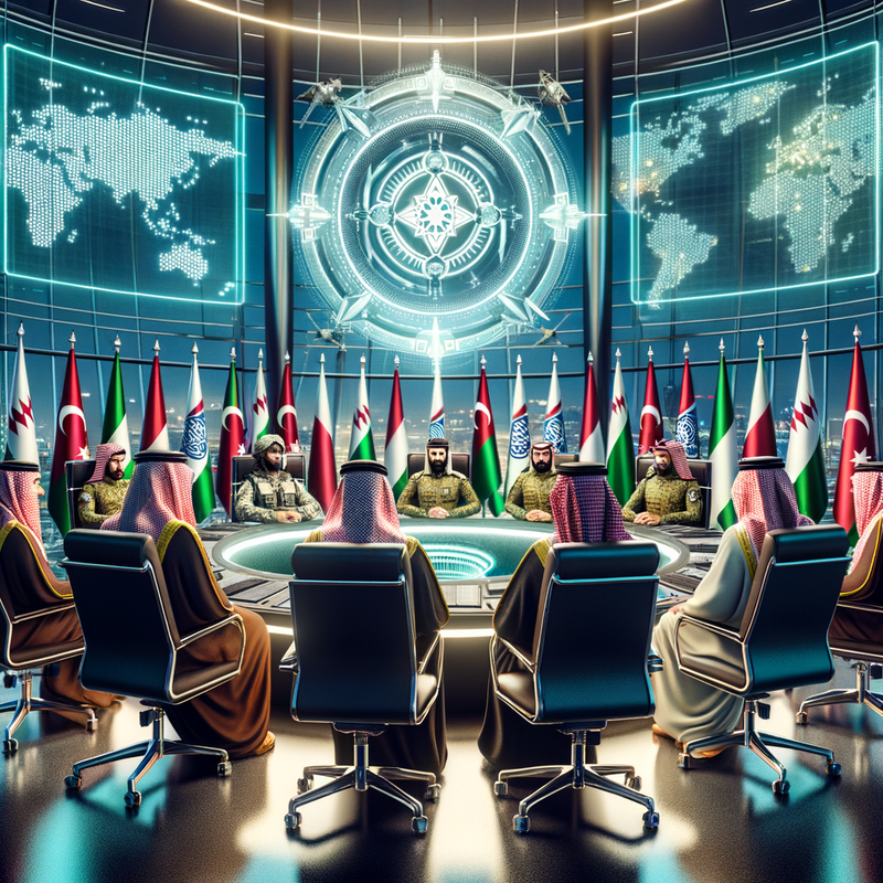Arab Islamic NATO Summit 2025 in Doha illustration