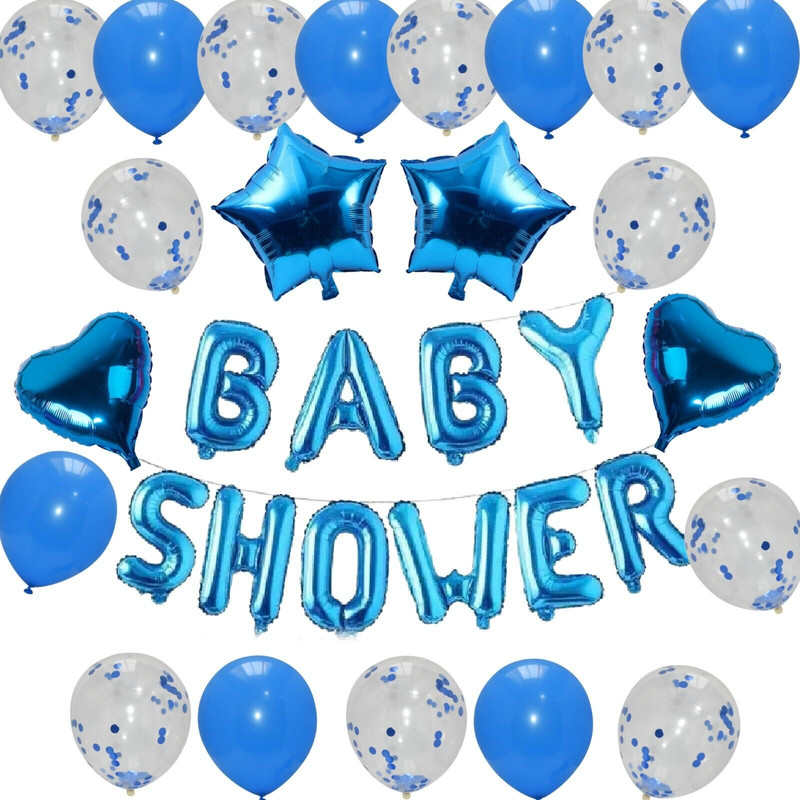 Genere Reveal Palloncino Arco Festa Baby Shower Lamina Banner Decorazione  Set