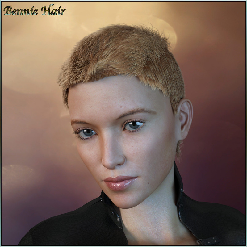 Bennie Hair For G3/G8 Daz