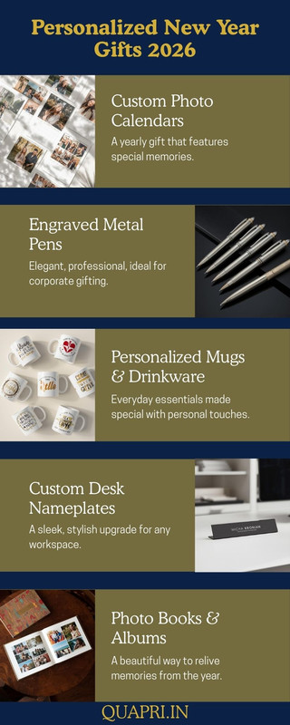 Infographic Personalized New Year Gifts 2026
