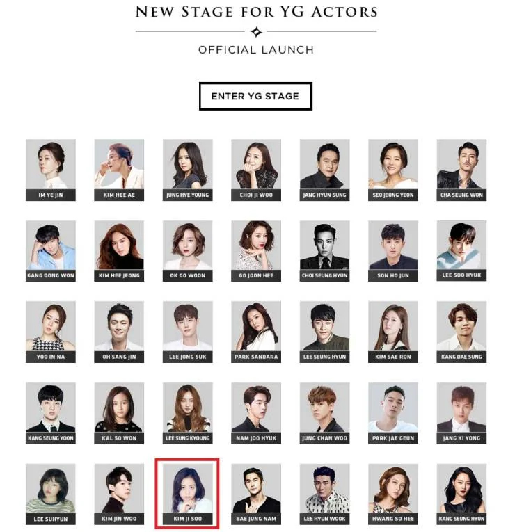  Nama  Jisoo Blackpink  Menghilang dari Situs YG Entertaiment 