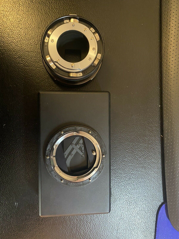 Olympus PM-C35DX front, camera adapter