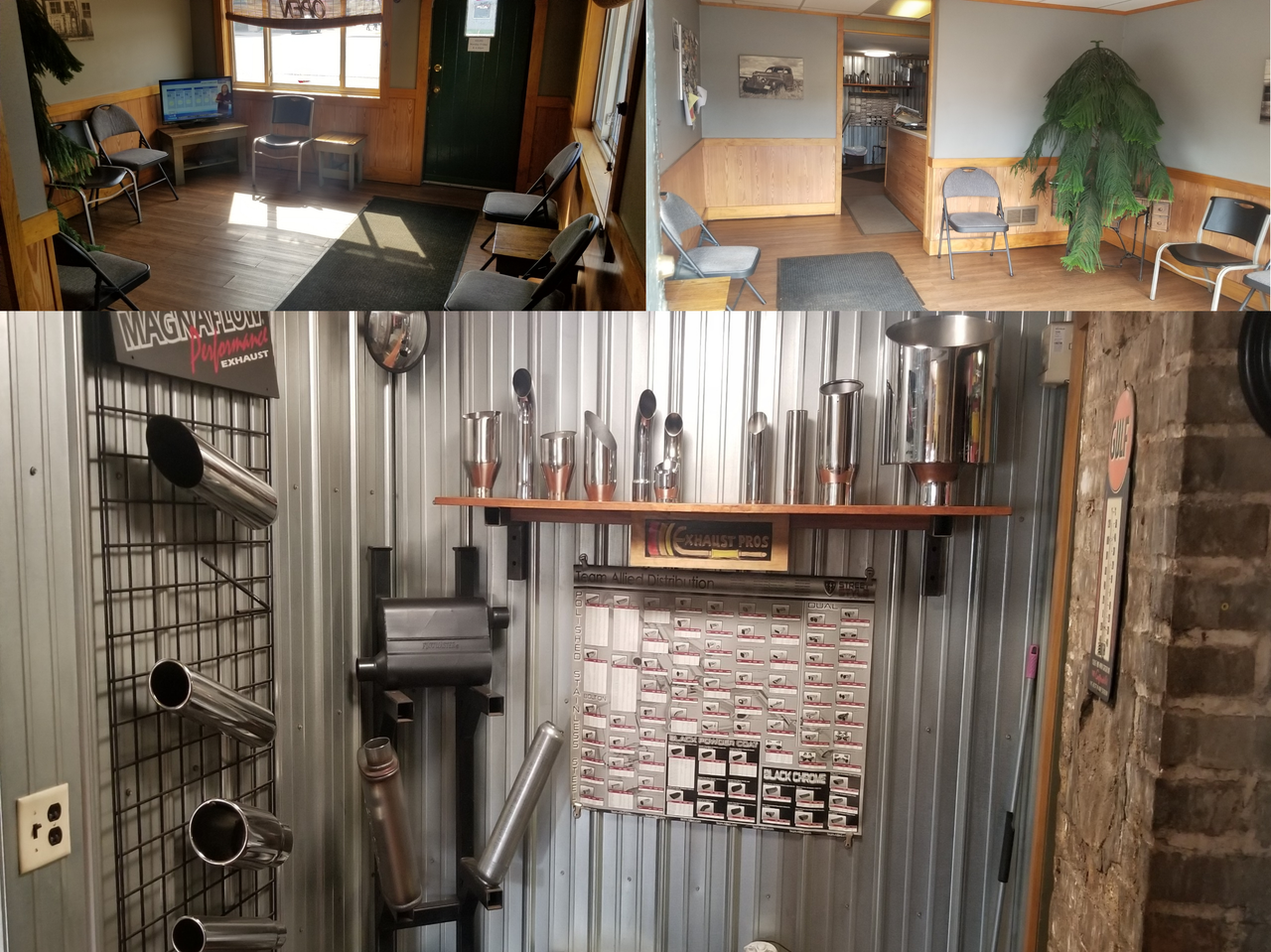 Exhaust Pros shop interior