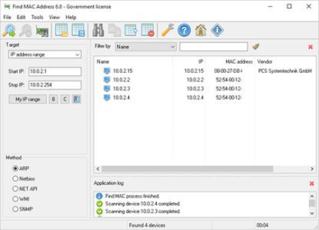 LizardSystems Find MAC Address 22.05 Multilingual Portable