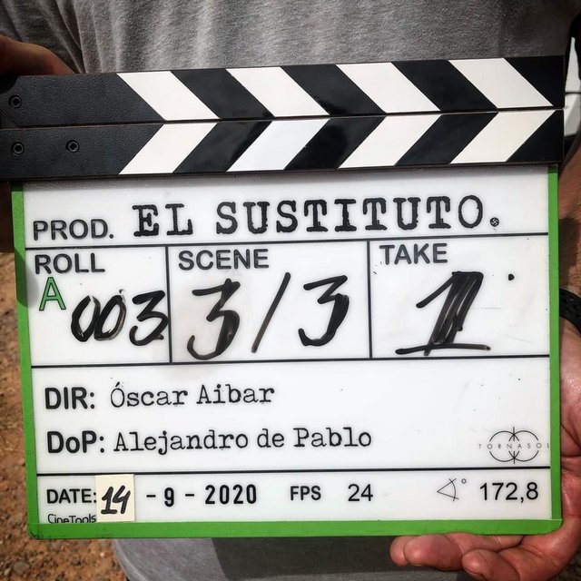 PELÍCULA “EL SUSTITUTO”, EN RODAJE BAJO LA DIRECCIÓN DE ÓSCAR AIBAR Y CON RICARDO GÓMEZ DE PROTAGONISTA