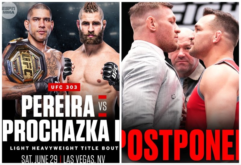 Официално: Макгрегър-Чандлър пропадна! Пeрейра - Прохазка 2 оглави UFC 303