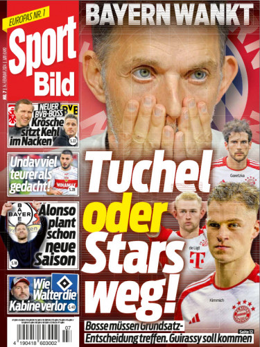 Cover: Sport Bild Magazin No 07 vom 14  Februar 2024