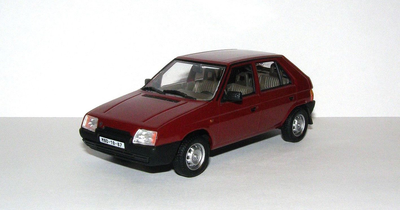 1987 Skoda Favorit 136L (Type 781) (Abrex- Hongwell 143ABS-708BJ