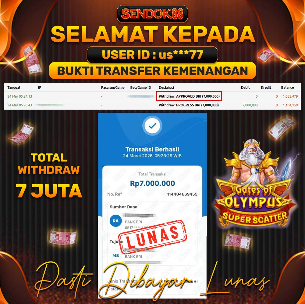 SENDOK88 JEPE! GATES OF OLYMPUS SUPER SCATTER Rp 7.000.000,- LUNAS!