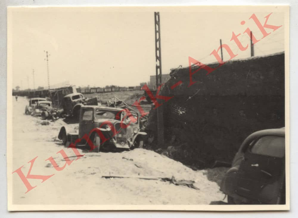 Foto Wehrmacht Frankreich Dünkirchen - Malo Beut