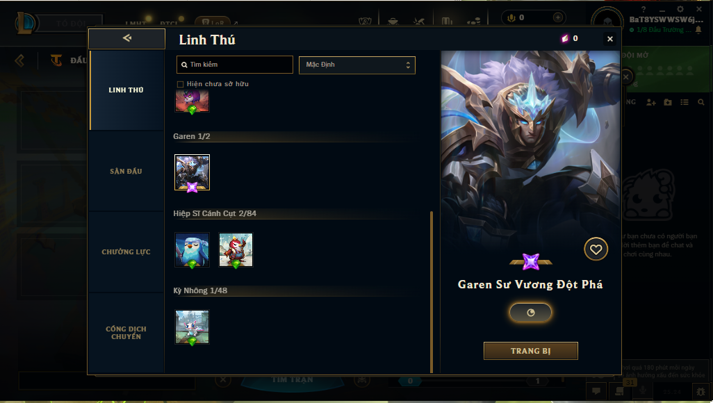 Acc DTCL # - Không Khung