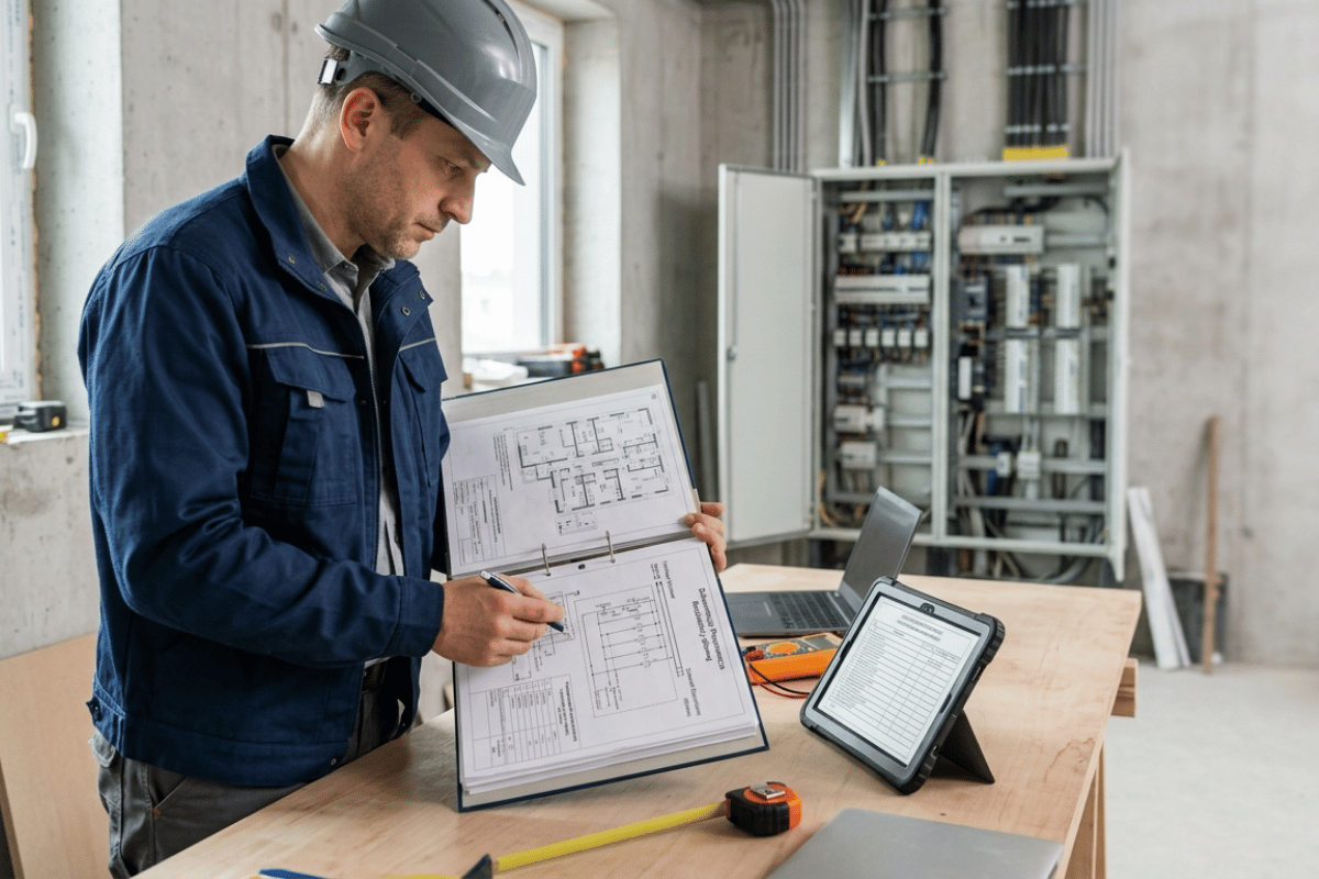 Dokumentacja powykonawcza instalacji elektrycznej - co powinna zawierać?