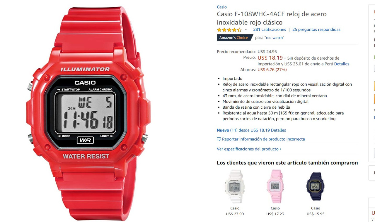 casio niño