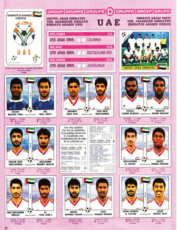 Album Panini Italia 1990-36