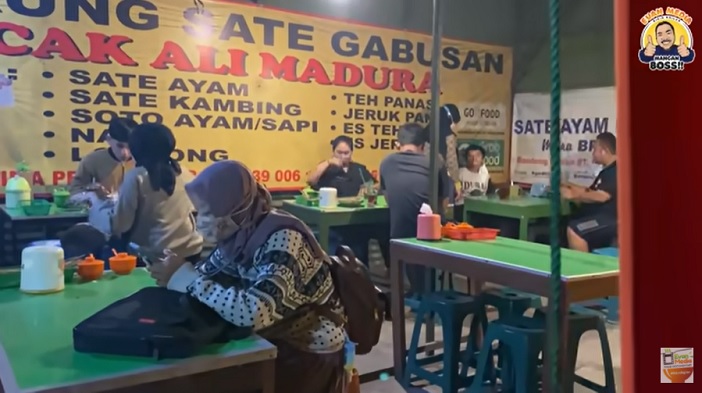 Sate Cak Ali Jogja.