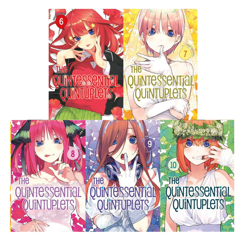 MANGA The Quintessential Quintuplets 6-10 TP