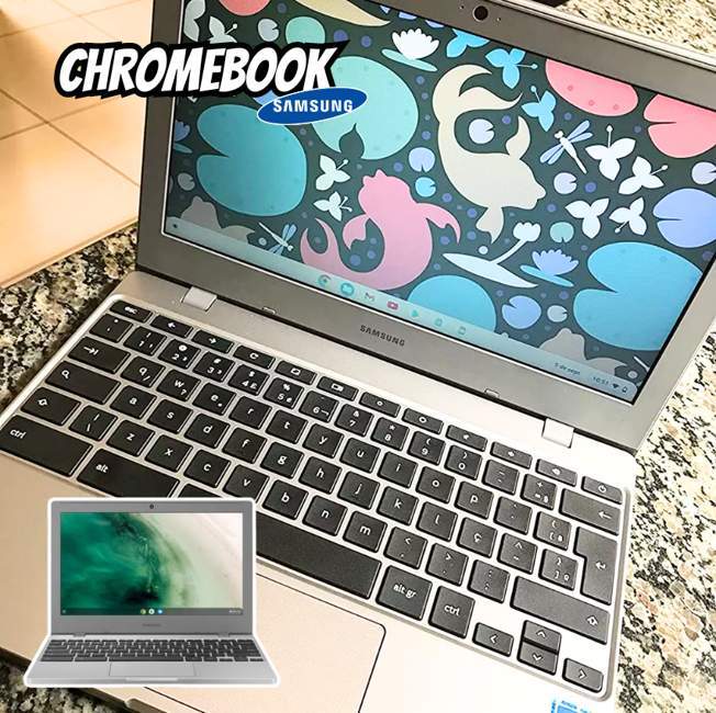 Notebook Samsung Chromebook Intel Dual-core, 4gb, 32gb 11.6