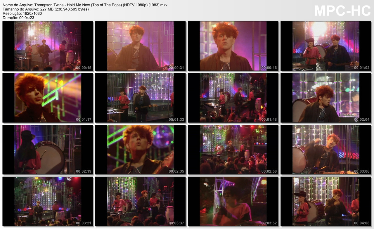 Thompson Twins - Hold Me Now (Top of The Pops) (HDTV 1080p) [24.11.1983]