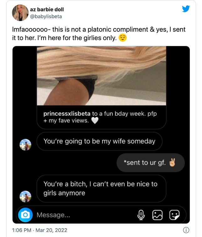 Da lección a hombre que le coqueteó teniendo novia y redes explotan; ya es viral