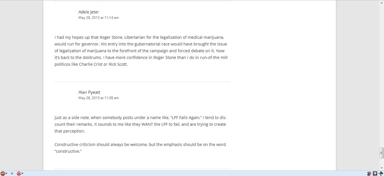 adele jeter libertarian roger stone will not run