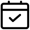 Icon representing easy booking for dental jobs