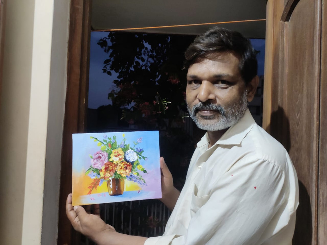 Futuristic neon art sketch