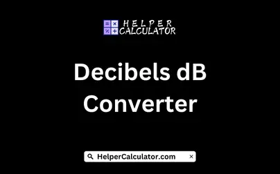 Decibels dB Converter