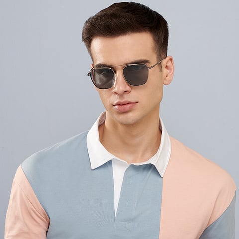 Rounded Square Sunglasses for Men