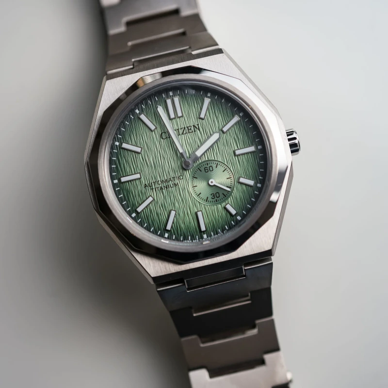 Citizen Zenshin 60 Automatic Super Titanium NK5020 review accessible integrated sports titanium watc