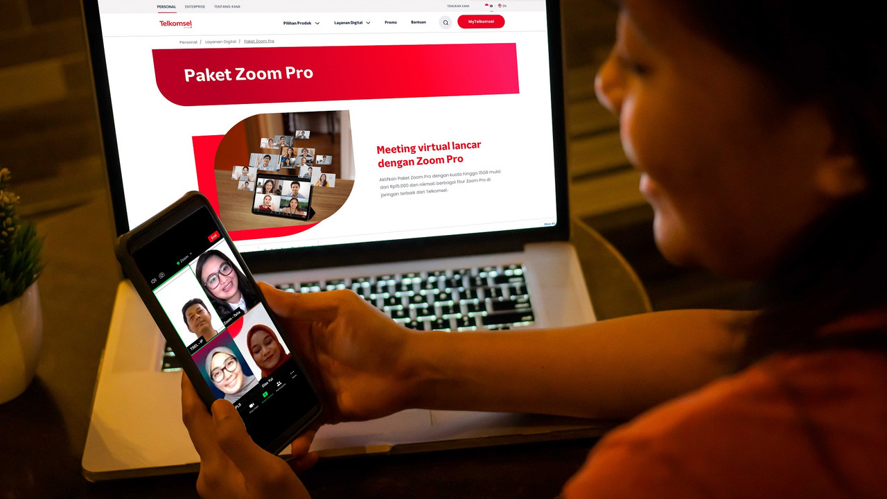 Akhirnya Ada Paket Khusus Zoom dari Telkomsel Akhirnya Ada Paket Khusus Zoom dari Telkomsel