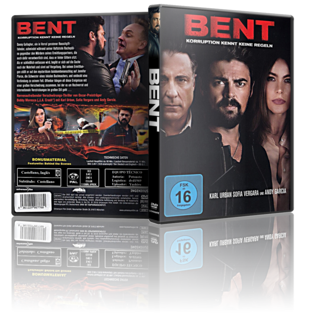 Portada - Bent: Plan de Venganza [2018] [DVD5-Autoría] [Pal] [Cast/Ingl] [Sub:Cast] [Thriller]