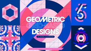 Mastering Illustrator Tools & Techniques for Creating Geometric Grid-Based Designs