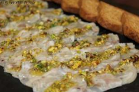 Carpaccio De Manitas De Cerdo