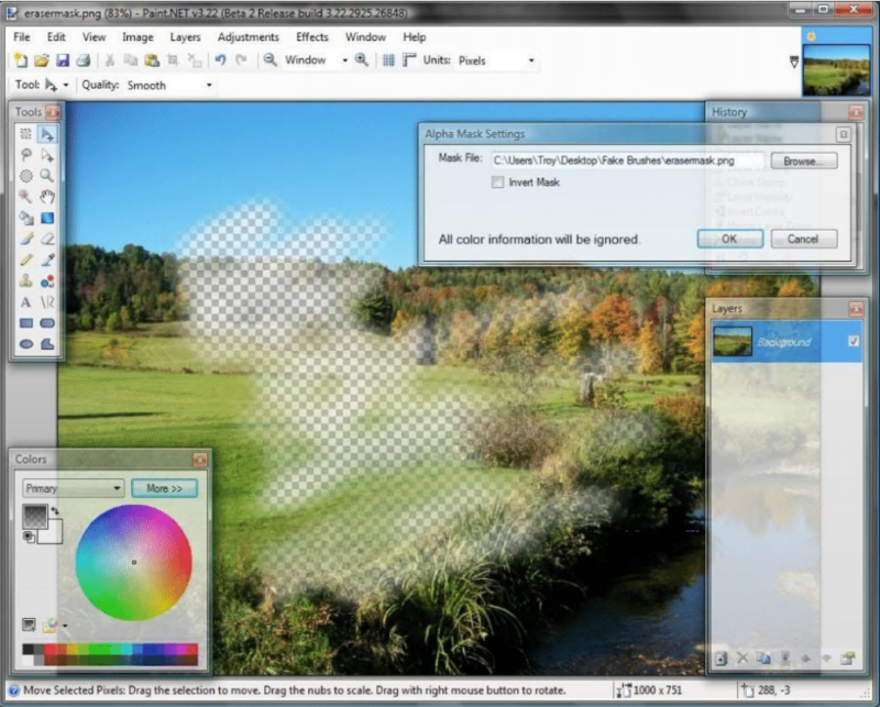 paint net blur tool paint net blur tool