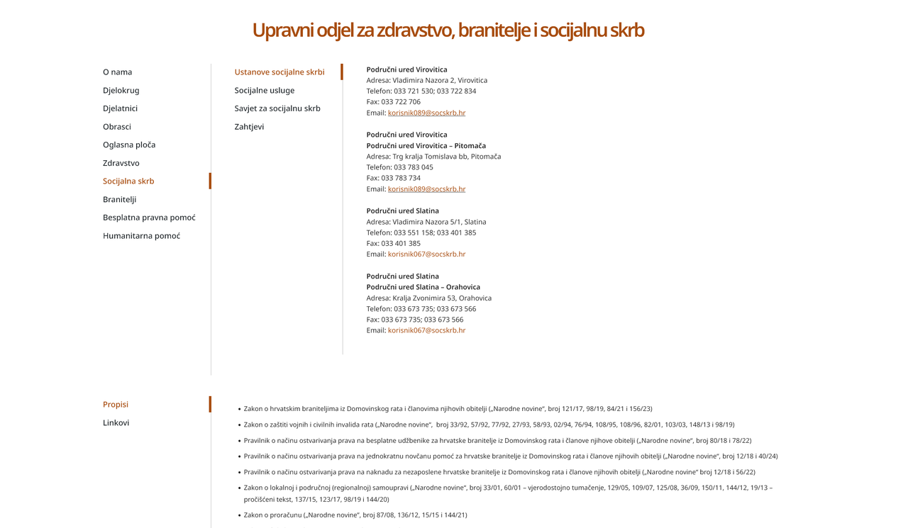Screenshot 2026 01 28 at 09 22 05 Upravni odjel za zdravstvo branitelje i socijalnu skrb Virovitičko