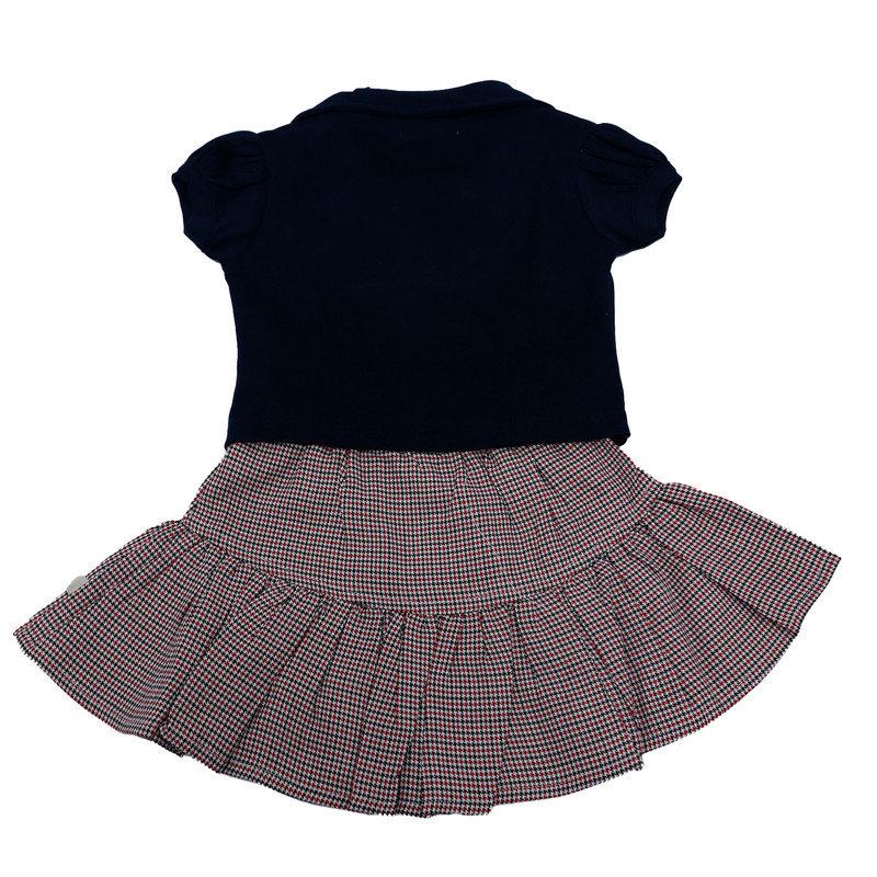 Happy baby girls stylish top skirt trendy design baby girls skirt top set