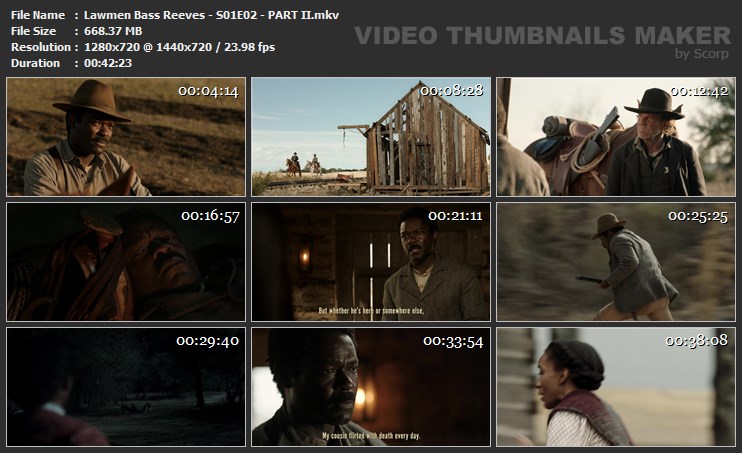 Lawmen Bass Reeves - S01E02 - PART II.mkv