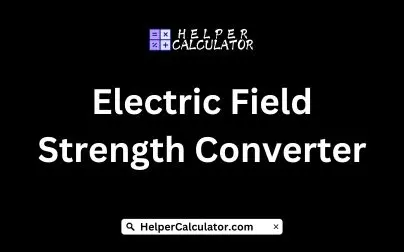 Electric Field Strength Converter