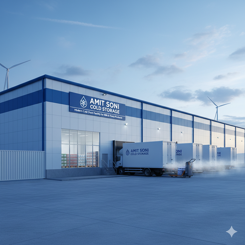 Amit Soni Cold Storage Sanwer Dairy Facility