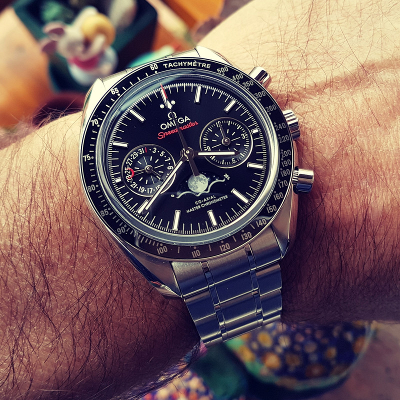Ω Speedmaster Moonphase Co-Axial Master Chronometer Chronograph 44.25mm Cal (1)