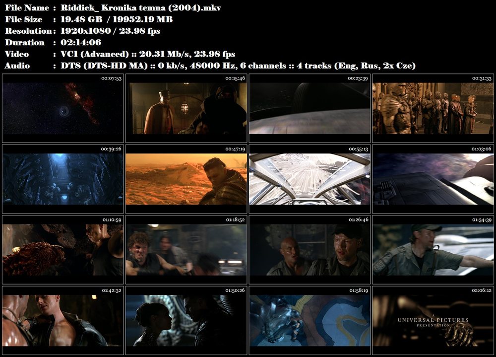 Re: Riddick: Kronika temna / The Chronicles of Riddick (2004