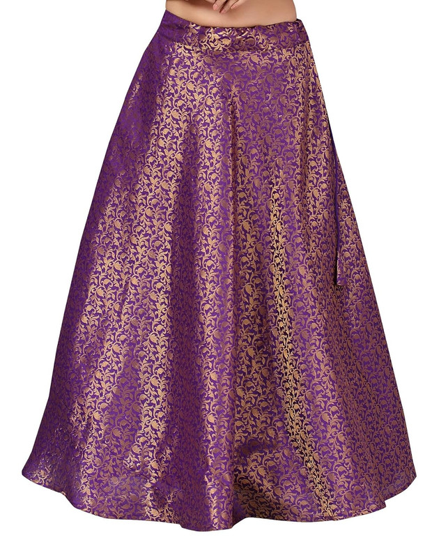 Women's Maxi Skirt Flared Bollywood Lehenga Choli Belly Dancing Skirts Partywear - Picture 40 of 47