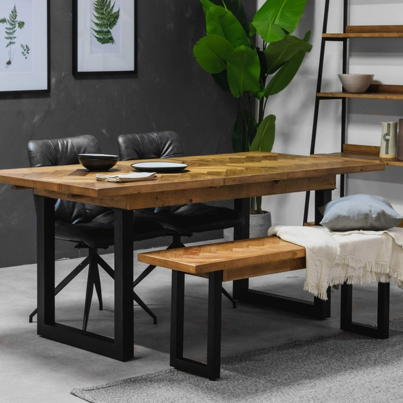 Burnard extendable dining sale table